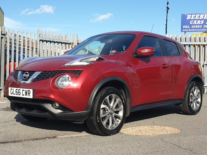 2016 Nissan Juke SUV 1.6 DIG-T Tekna SUV 5dr Petrol Manual Euro 6 s/s 190 ps